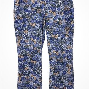 Tuckernuck Ashford Pant -Wild Hyacynth Floral Women’s L  Great condition!